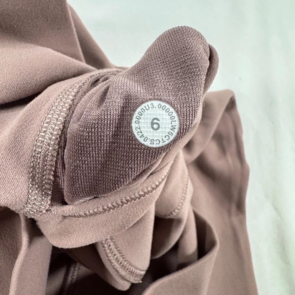 Lululemon Align High-Rise Pant 25 Mauve Brown Yoga Leggings Size 6 W5CTCS